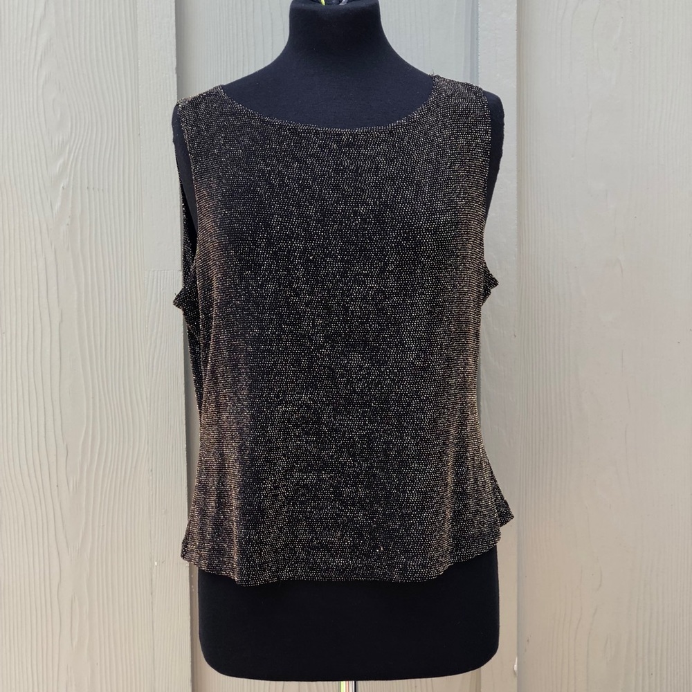 Black & Gold Top